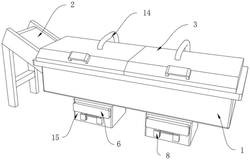 一种速冻玉米加工用漂烫装置的制作方法