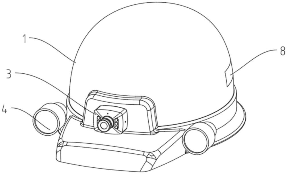 一种视频反馈分析智能定位安全帽