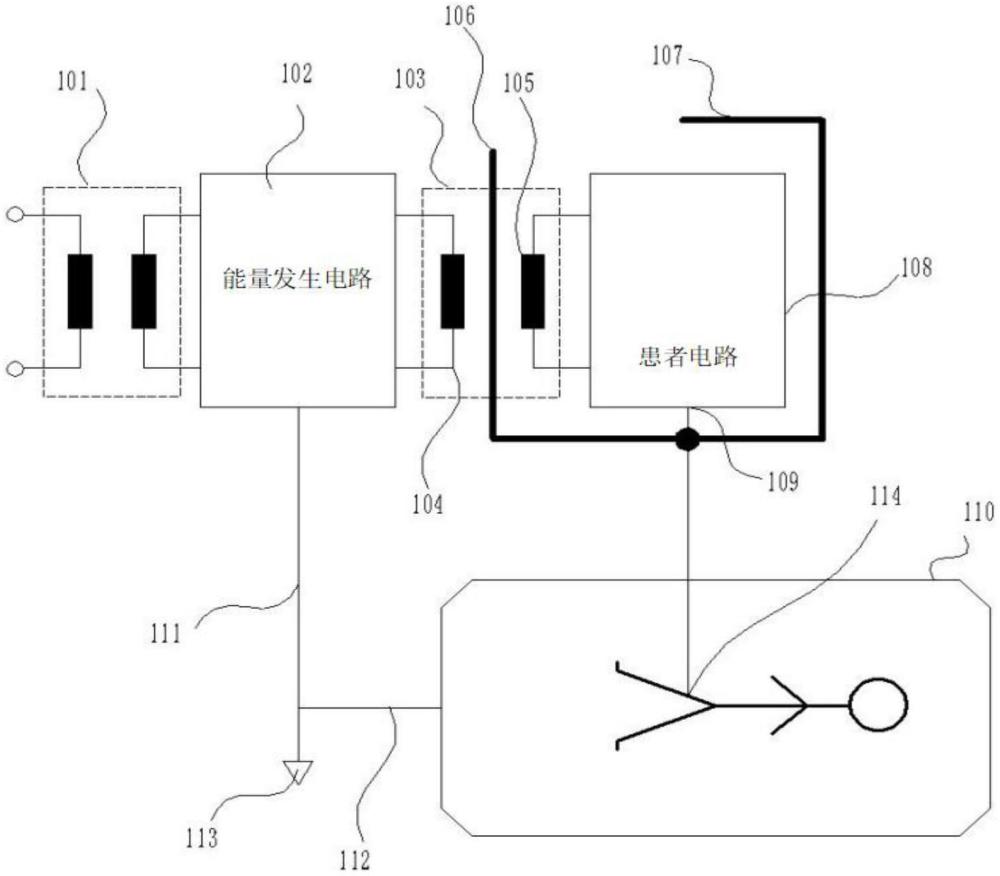 一种减少患者漏电流的高频外科器械的制作方法