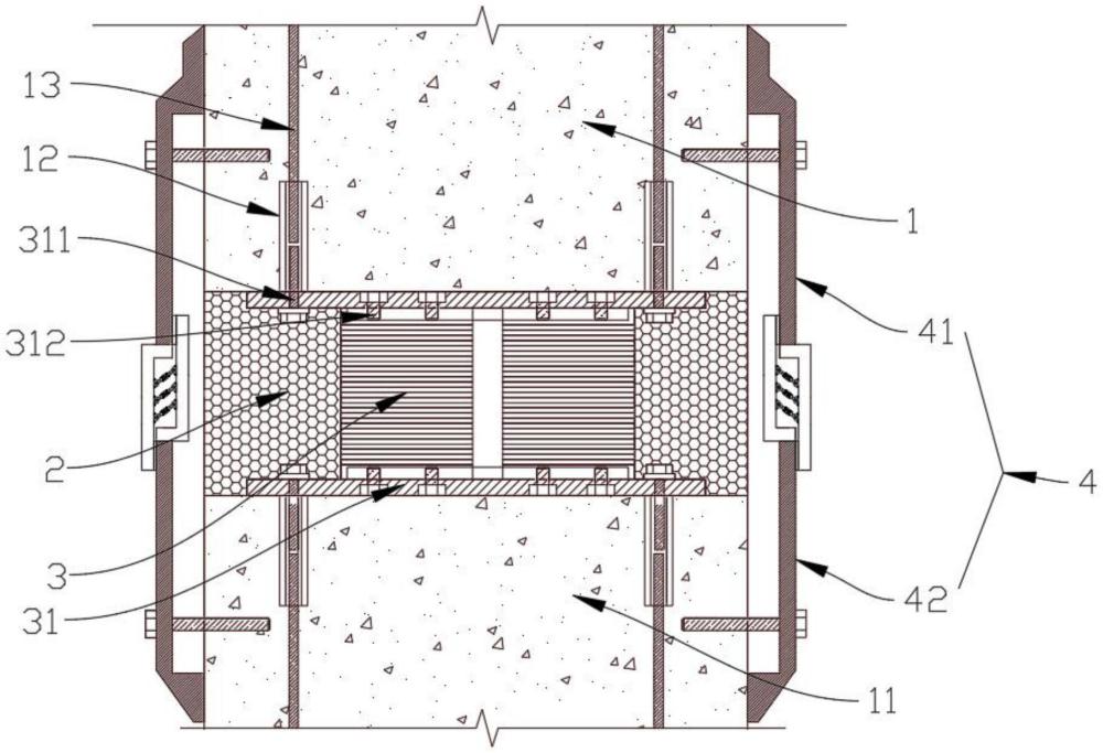 一种具有减震缓冲的建筑防护板的制作方法