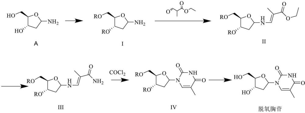 合成脱氧胸苷的方法与流程