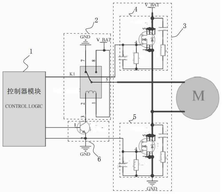 一种直流有刷电机控制系统及方法与流程